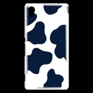 Coque Sony Xperia M4 Aqua vache bleue 