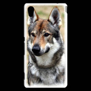 Coque Sony Xperia M4 Aqua Portrait de chien PB