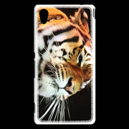 Coque Sony Xperia M4 Aqua Portrait de tigre PB 3