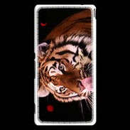 Coque Sony Xperia M4 Aqua Portrait de tigre PB 4