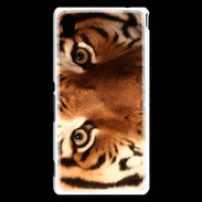 Coque Sony Xperia M4 Aqua Oeil de tigre PB 2