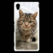 Coque Sony Xperia M4 Aqua Portrait de chat PR