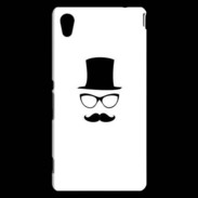 Coque Sony Xperia M4 Aqua chapeau moustache