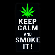 Coque Sony Xperia M4 Aqua Keep Calm Smoke Noir