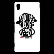 Coque Sony Xperia M4 Aqua Adishatz Humour Meuse