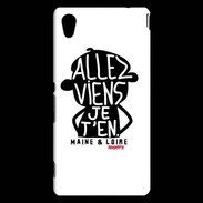 Coque Sony Xperia M4 Aqua Adishatz Humour Maine et Loire
