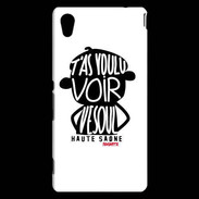 Coque Sony Xperia M4 Aqua Adishatz Humour Haute Saone