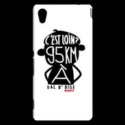 Coque Sony Xperia M4 Aqua Adishatz Humour Val d'Oise