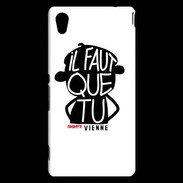 Coque Sony Xperia M4 Aqua Adishatz Humour Vienne