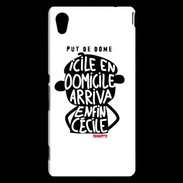 Coque Sony Xperia M4 Aqua Adishatz Humour Puy de Dome