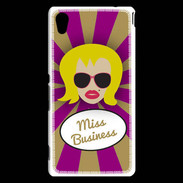 Coque Sony Xperia M4 Aqua Miss business Blonde