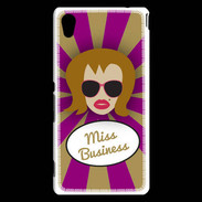 Coque Sony Xperia M4 Aqua Miss business Rousse
