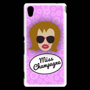 Coque Sony Xperia M4 Aqua Miss Champagne Rousse