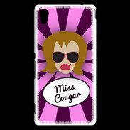 Coque Sony Xperia M4 Aqua Miss Cougar Rousse