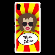 Coque Sony Xperia M4 Aqua Miss Latina Chatain