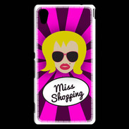 Coque Sony Xperia M4 Aqua Miss Shopping Blonde