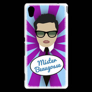 Coque Sony Xperia M4 Aqua Mister Beau gosse Brun