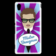 Coque Sony Xperia M4 Aqua Mister Beau gosse Chatain