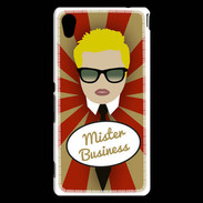 Coque Sony Xperia M4 Aqua Mister Business Blond