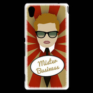 Coque Sony Xperia M4 Aqua Mister Business Roux