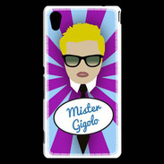 Coque Sony Xperia M4 Aqua Mister Gigolo Blond