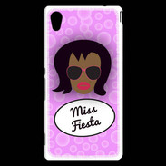 Coque Sony Xperia M4 Aqua Miss Fiesta Black