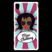 Coque Sony Xperia M4 Aqua Miss Clubbing Black