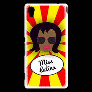 Coque Sony Xperia M4 Aqua Miss Latina Black