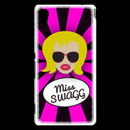Coque Sony Xperia M4 Aqua Miss Swag Blonde