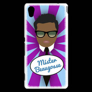 Coque Sony Xperia M4 Aqua Mister Beau gosse Black