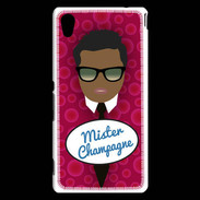 Coque Sony Xperia M4 Aqua Mister Champagne Black