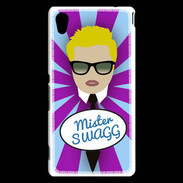 Coque Sony Xperia M4 Aqua Mister Swag Blond