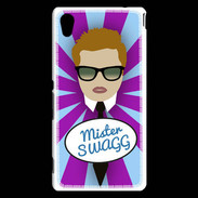 Coque Sony Xperia M4 Aqua Mister Swag Roux