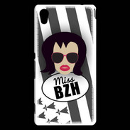 Coque Sony Xperia M4 Aqua Miss Bretagne Brune