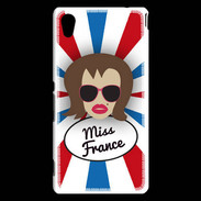 Coque Sony Xperia M4 Aqua Miss France Chatain