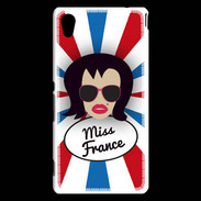 Coque Sony Xperia M4 Aqua Miss France Brune