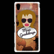 Coque Sony Xperia M4 Aqua Miss Guadeloupe Rousse