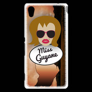 Coque Sony Xperia M4 Aqua Miss Guyane Rousse
