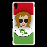 Coque Sony Xperia M4 Aqua Miss Italie Rousse