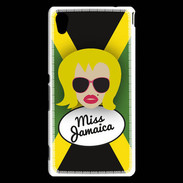Coque Sony Xperia M4 Aqua Miss Jamaica Blonde