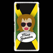Coque Sony Xperia M4 Aqua Miss Jamaica Rousse