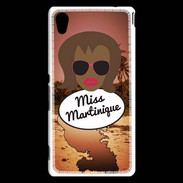 Coque Sony Xperia M4 Aqua Miss Martinique Black