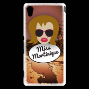 Coque Sony Xperia M4 Aqua Miss Martinique Rousse