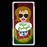 Coque Sony Xperia M4 Aqua Miss Portugal Rousse