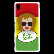 Coque Sony Xperia M4 Aqua Miss Rasta Rousse