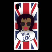 Coque Sony Xperia M4 Aqua Miss UK Black