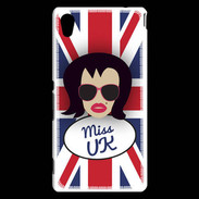 Coque Sony Xperia M4 Aqua Miss UK Brune