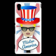 Coque Sony Xperia M4 Aqua Mister América Blond