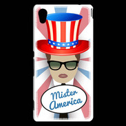 Coque Sony Xperia M4 Aqua Mister América Chatain