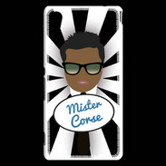 Coque Sony Xperia M4 Aqua Mister Corse Black